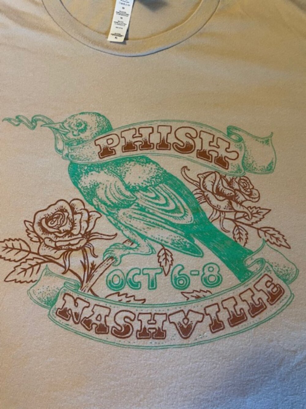 Phish concert T-Shirt 10/6 - 10/8 2024 Nashville